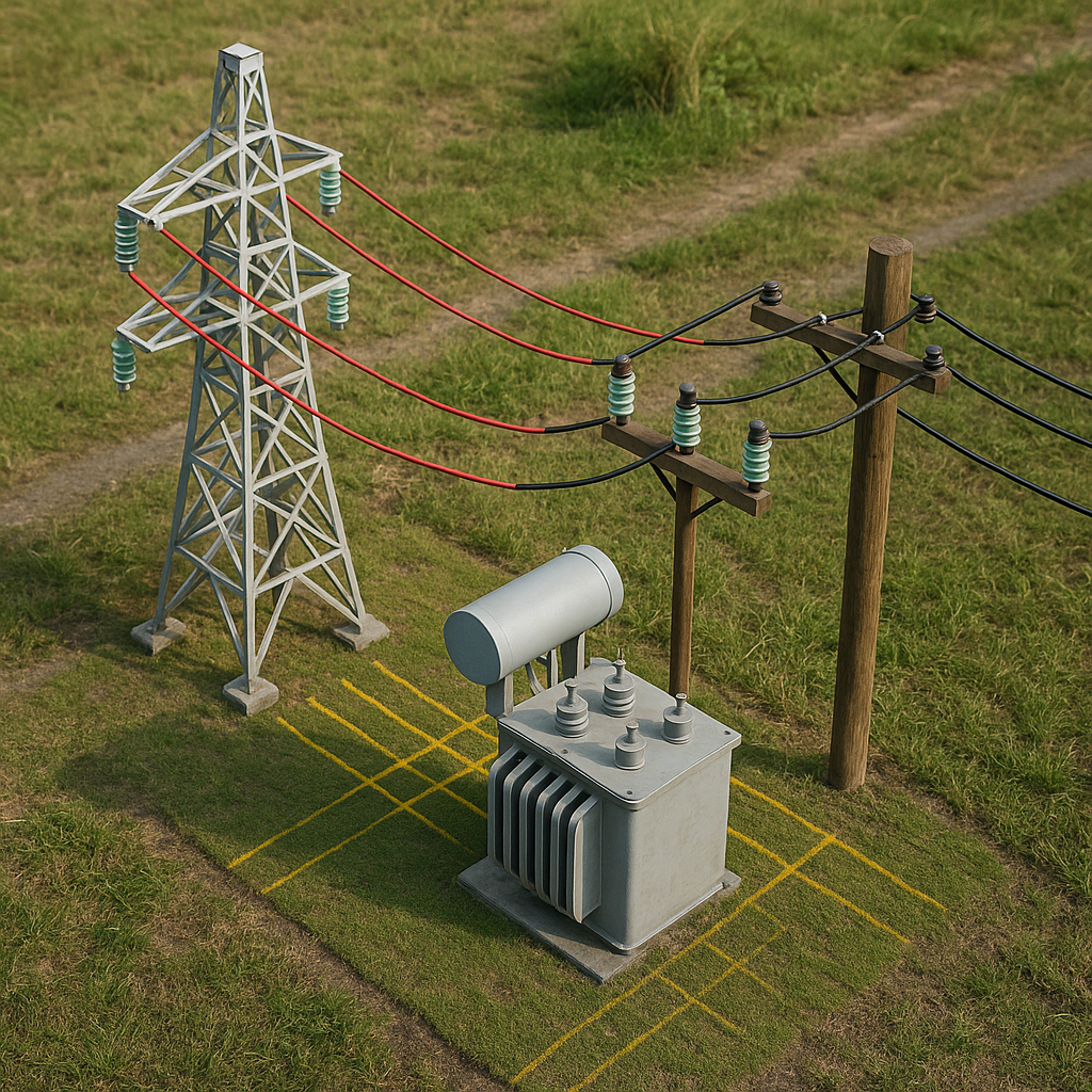 Modelare 3D a rețelelor electrice